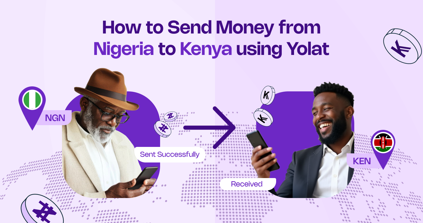 How to Send Money from Nigeria to Kenya (Using Yolat)